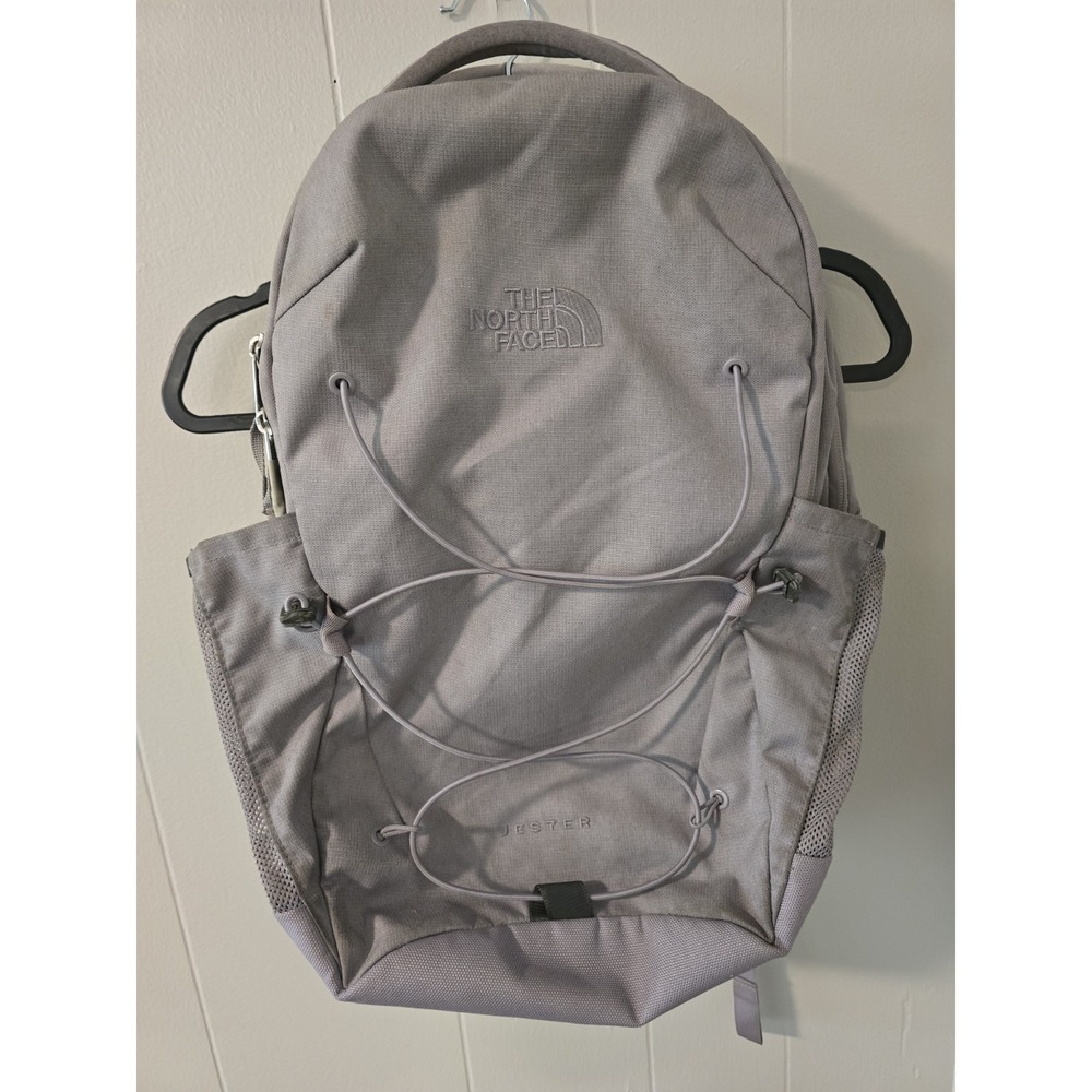 THE NORTH FACE Womens Jester Backpack Minimal Grey/Dark Heather NPF- GENTLY USED